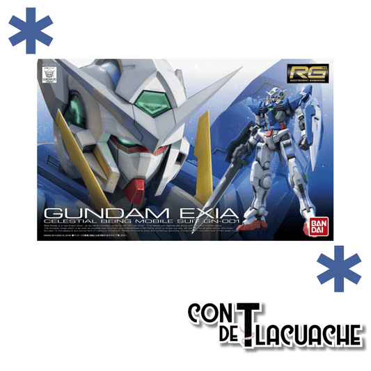 GN-001 Gundam Exia RG 1/144 Gundam 00 | Bandai - Con T de Tlacuache - Bandai