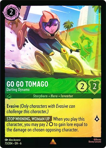 Go Go Tomago - Darting Dynamo ( Cold Foil ) - Con T de Tlacuache - Ravensburger