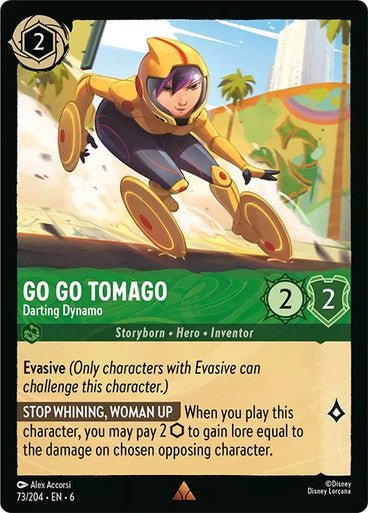 Go Go Tomago - Darting Dynamo ( Non - foil ) - Con T de Tlacuache - Ravensburger