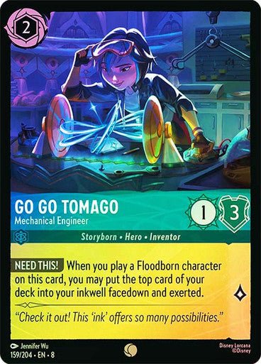 Go Go Tomago - Mechanical Engineer (Cold Foil) - Con T de Tlacuache - Ravensburger
