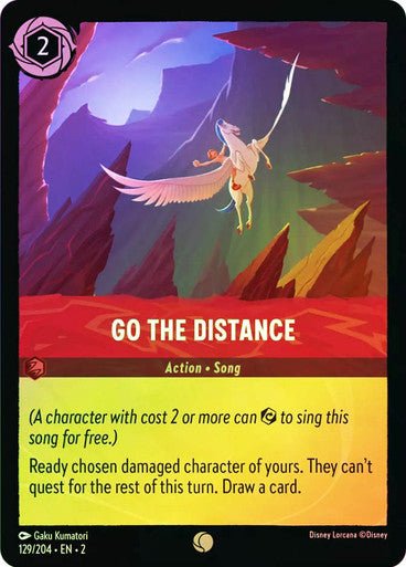 Go the Distance (Cold Foil) - Con T de Tlacuache - Ravensburger