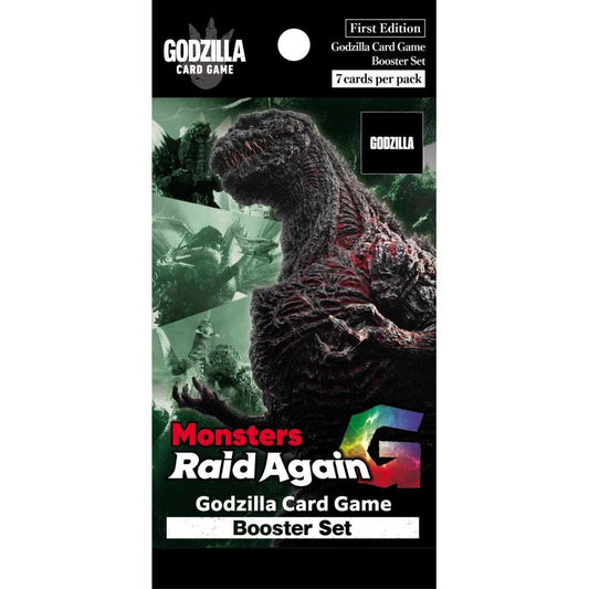 Godzilla Card Game Booster Set 2 Booster (1 pza) - Con T de Tlacuache - Con T de Tlacuache
