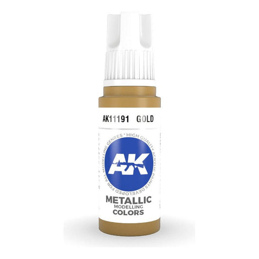 Gold 17Ml | Ak Interactive - Con T de Tlacuache - AK Interactive