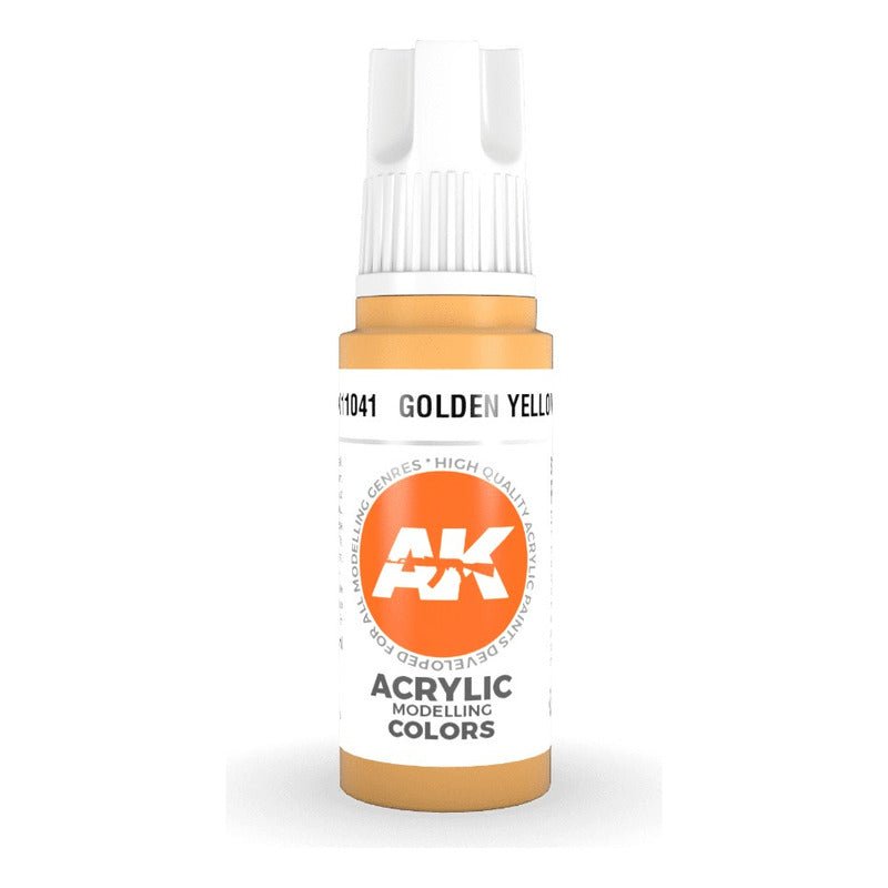 Golden Yellow 17Ml | Ak Interactive - Con T de Tlacuache - AK Interactive