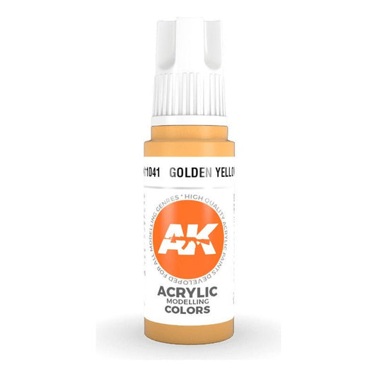 Golden Yellow 17Ml | Ak Interactive - Con T de Tlacuache - AK Interactive