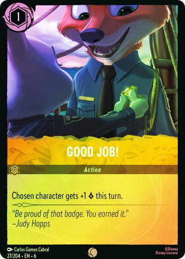 Good Job! ( Cold Foil ) - Con T de Tlacuache - Ravensburger