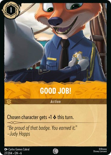 Good Job! ( Non - foil ) - Con T de Tlacuache - Ravensburger