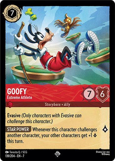 Goofy - Extreme Athlete (Non - foil) - Con T de Tlacuache - Ravensburger