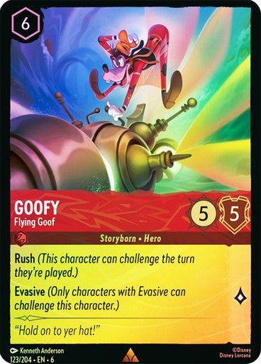 Goofy - Flying Goof ( Cold Foil ) - Con T de Tlacuache - Ravensburger