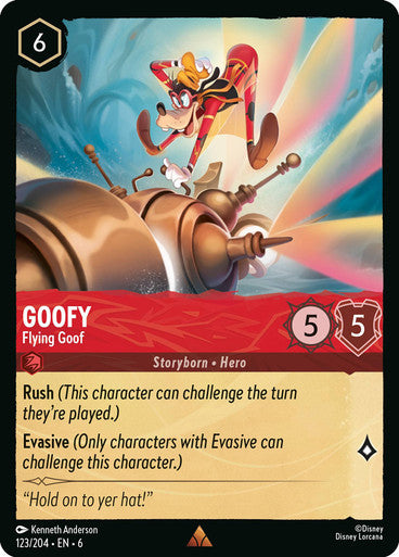 Goofy - Flying Goof ( Non-foil )