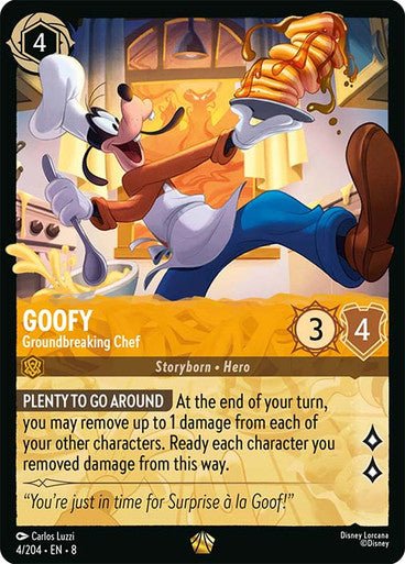 Goofy - Groundbreaking Chef (Non - foil) - Con T de Tlacuache - Ravensburger