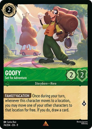 Goofy (Non - foil) - Con T de Tlacuache - Ravensburger