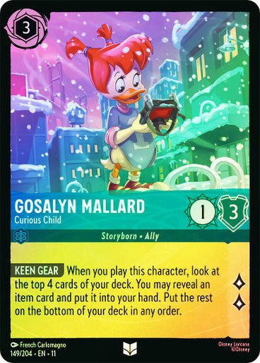 Gosalyn Mallard (Cold Foil) | Ravensburger - Con T de Tlacuache - Ravensburger