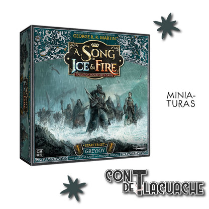 GOT A Song of Ice & Fire (Greyjoy Starter Set) | Asmodee - Con T de Tlacuache - Asmodee