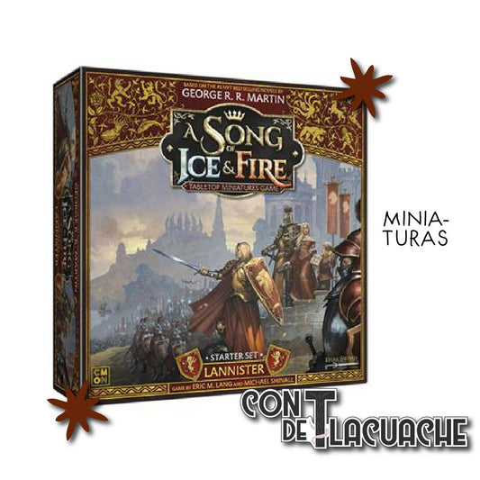 GOT A Song of Ice & Fire (Lannister Starter Set) | Asmodee - Con T de Tlacuache - Asmodee