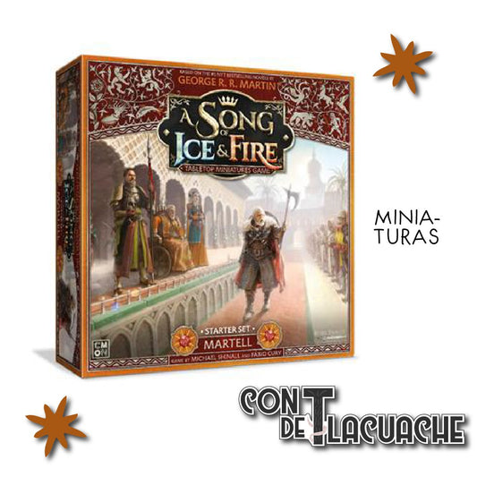 GOT A Song of Ice & Fire (Martell Starter Set) | Asmodee - Con T de Tlacuache - Asmodee