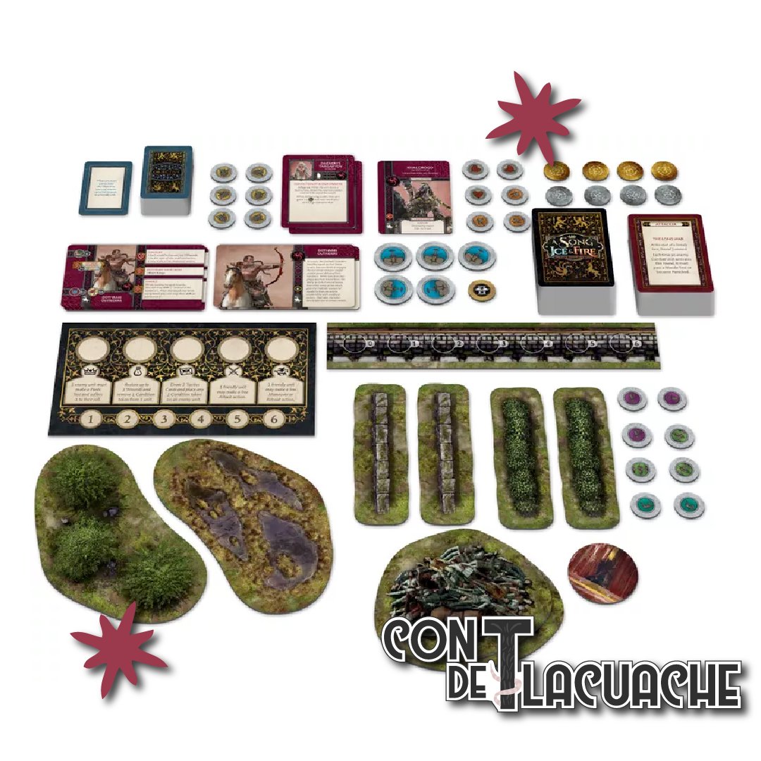 GOT A Song of Ice & Fire (Targaryen Starter Set) | Asmodee - Con T de Tlacuache - Asmodee