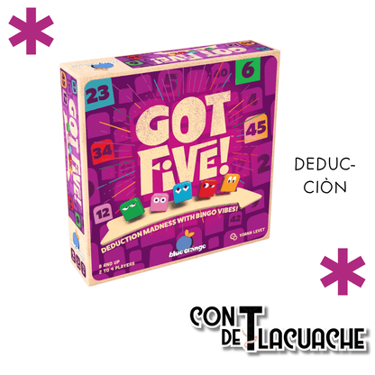 Got Five ! - Con T de Tlacuache - La casa educadora