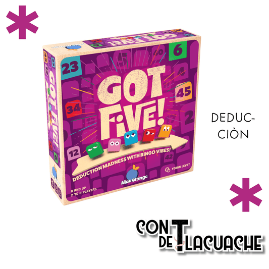 Got Five ! - Con T de Tlacuache - La casa educadora