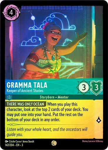 Gramma Tala - Keeper of Ancient Stories (Cold Foil) - Con T de Tlacuache - Ravensburger