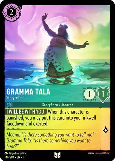 Gramma Tala - Storyteller ( Cold Foil ) - Con T de Tlacuache - Ravensburger