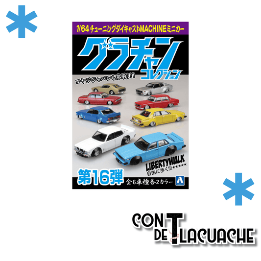 Grand Champion Collection Part 16 1/64 - Blind Box ( 1 pza) | Aoshima - Con T de Tlacuache - Aoshima