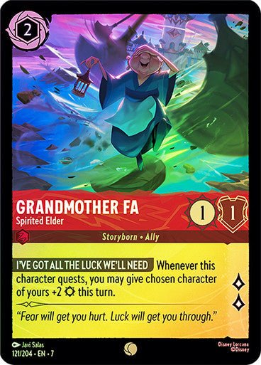 Grandmother Fa - Spirited Elder (Cold Foil) - Con T de Tlacuache - Ravensburger