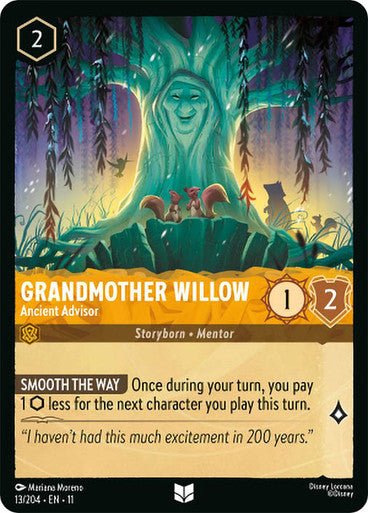 Grandmother Willow (Non - foil) | Ravensburger - Con T de Tlacuache - Ravensburger
