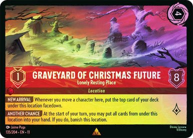 Graveyard of Christmas Future (Cold Foil) | Ravensburger - Con T de Tlacuache - Ravensburger