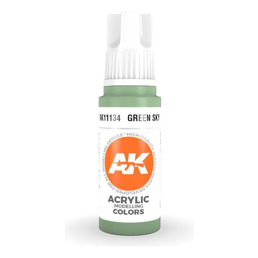 Green Sky 17Ml | Ak Interactive - Con T de Tlacuache - AK Interactive