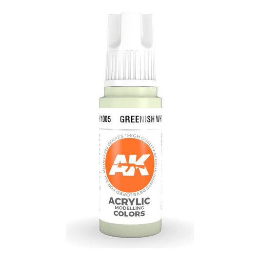 Greenish White 17Ml | Ak Interactive - Con T de Tlacuache - AK Interactive