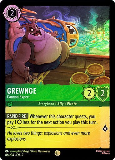 Grewnge - Cannon Expert (Cold Foil) - Con T de Tlacuache - Ravensburger