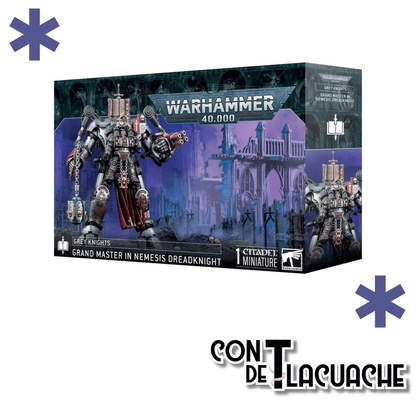 Grey Knights Grand Master In Nemesis Dreadknight | Games Workshop - Con T de Tlacuache - Games Workshop