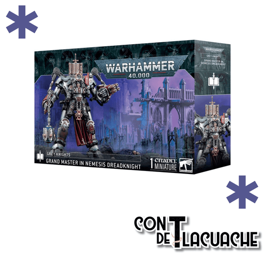 Grey Knights Grand Master In Nemesis Dreadknight | Games Workshop - Con T de Tlacuache - Games Workshop