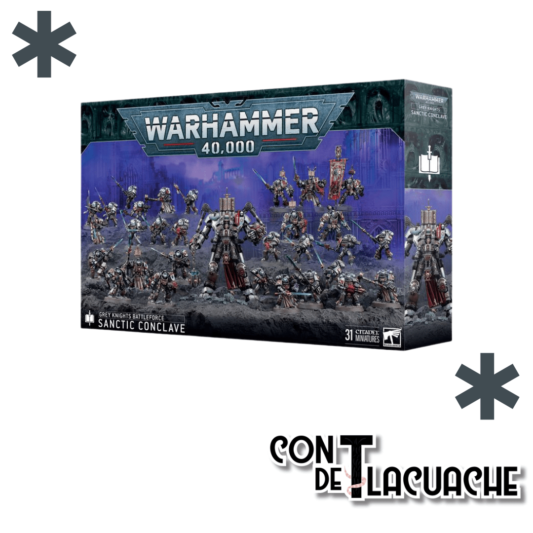 Grey Knights Sanctic Conclave | Games Workshop - Con T de Tlacuache - Games Workshop