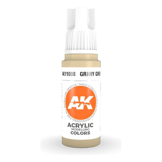 Grimy Grey 17Ml | Ak Interactive - Con T de Tlacuache - AK Interactive
