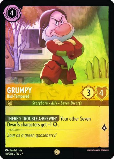 Grumpy - Bad - Tempered (Cold Foil) - Con T de Tlacuache - Ravensburger