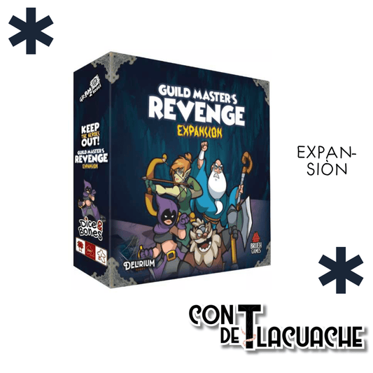 Guild Master's Revenge - Expansión | Delirium Games - Con T de Tlacuache - Delirium Games