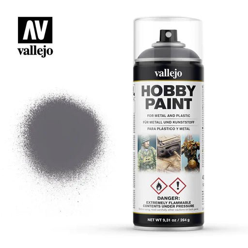Gunmetal Hobby Paint In Spray 400ml (28031) | Vallejo - Con T de Tlacuache - Vallejo