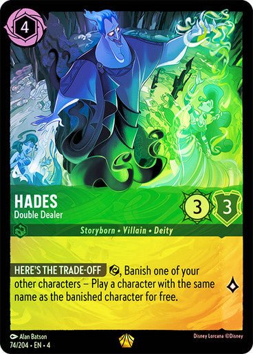 Hades - Double Dealer ( Cold Foil ) | Ravesburger - Con T de Tlacuache - Ravensburger
