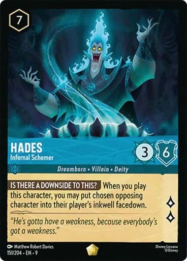 Hades - Infernal Schemer (Non - foil) - Con T de Tlacuache - Ravensburger