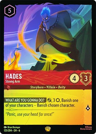 Hades - Strong Arm ( Cold Foil ) - Con T de Tlacuache - Ravensburger