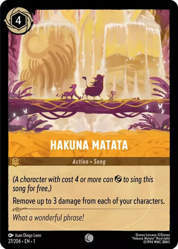 Hakuna Matata ( Non-foil )