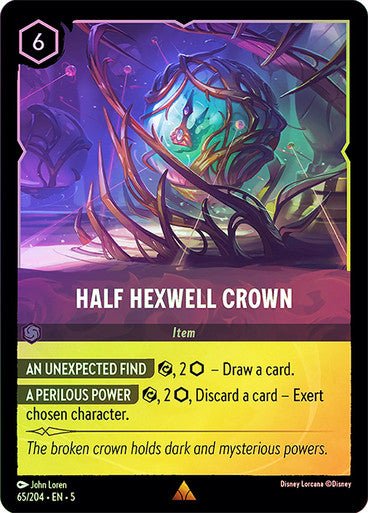 Half Hexwell Crown (Cold Foil ) - Con T de Tlacuache - Ravensburger