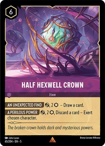 Half Hexwell Crown (Non - foil ) - Con T de Tlacuache - Ravensburger