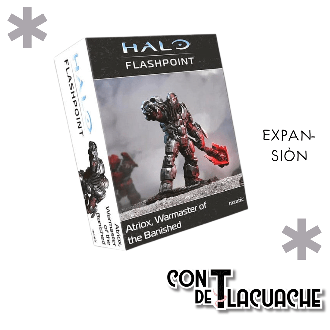 HALO Flashpoint Atriox Warmaster | Mantic Games - Con T de Tlacuache - Con T de Tlacuache