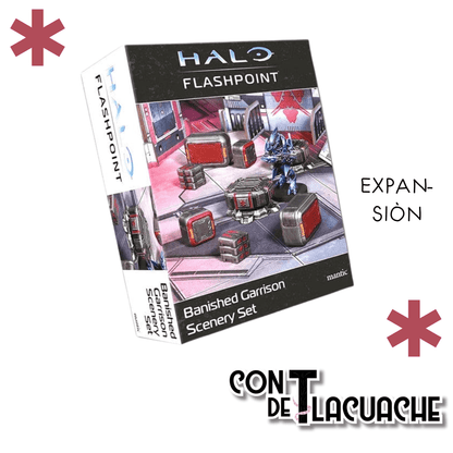 HALO Flashpoint Banished Garrison Scenery | Mantic Games - Con T de Tlacuache - Con T de Tlacuache