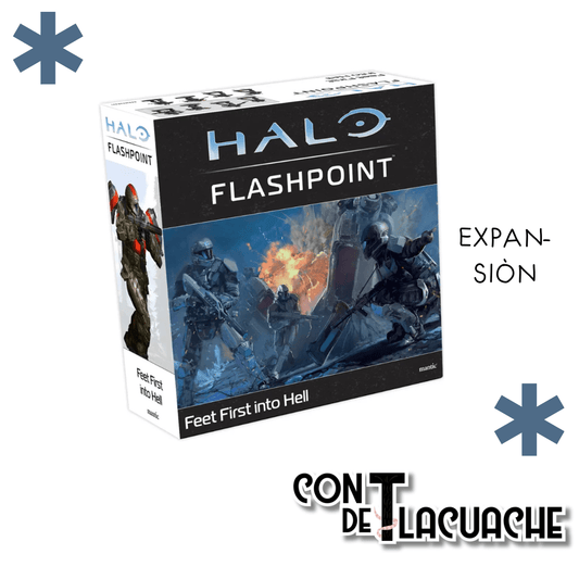 HALO Flashpoint Feet First Into Hell | Mantic Games - Con T de Tlacuache - Con T de Tlacuache