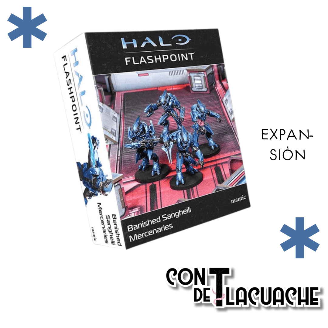 HALO Flashpoint Sangheli Mercenaries | Mantic Games - Con T de Tlacuache - Con T de Tlacuache