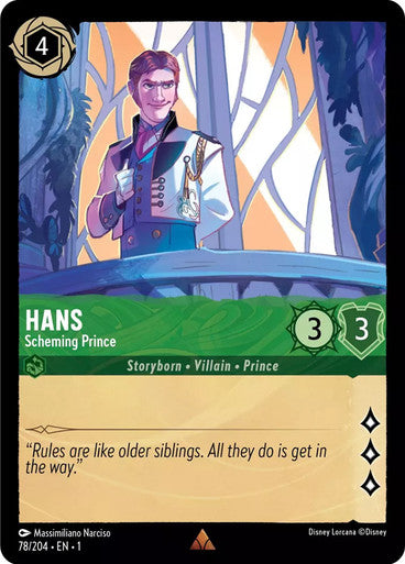 Hans - Scheming Prince ( Non-foil )